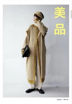 完売品✨️ antiqua ジャガード織 ニットワンピース 4way ダメージ加工