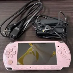 PSP3000 動作確認済み 充電器付き ブロッサムピンク色