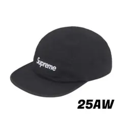 Supreme Washed Chino Twill Camp Cap 黒