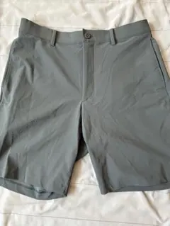 1回利用　ユニクロ　M グレー　ウルトラ　ストレッチ　ハーフ　ショート　パンツ