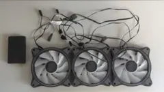 Cooler Master RGB 120mm ファン ハブ付き