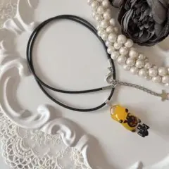 ฅハ19❤️ レジン　ねこ　ネックレス　ハロウィン　ハンドメイド