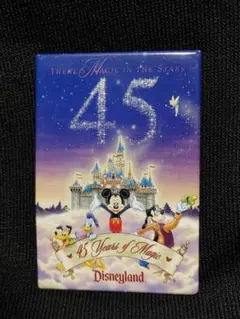 ディズニー　缶バッジ　USA　ヴィンテージ　レトロ缶