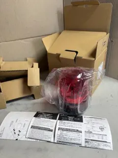 ●希少 未使用品 PATLITE パトライト純正 SKP-110A-R レッド● ○希少 未使用品 PATLITE パトライト純正 SKP-110A-R レッド○ - メルカリ
