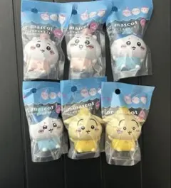 ちいかわソフビインテリアマスコット【全6種セット】➕おまけ【デコパーツ１個】
