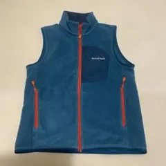 モンベル⭐︎ベスト⭐︎フリース⭐︎グリーン⭐︎140cm