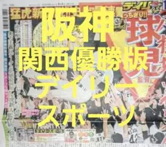 ❗阪神優勝決定日❗翌日の 9月8日(月)朝刊　スポーツ新聞❗デイリースポーツ❗