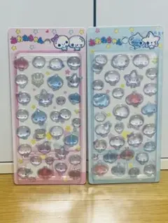 あわわちゃん ボンボンドロップ シール 硬い 2種セット♡