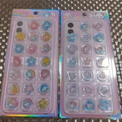 おはじきシール もちもちパンダ ハッピーマーチ　2枚セット　カミオジャパン