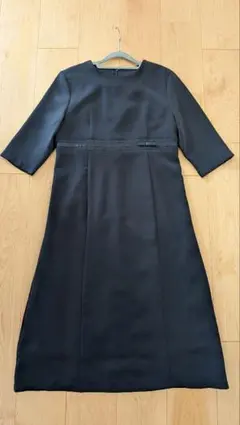 coca フォーマル　ネイビーワンピース