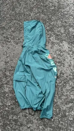 【美品】90's archive アノラックパーカー ターコイズ ナイロン M