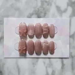 マグネットネイルチップ ピンクネイル