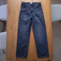 コーエン coen 先染め ブラックデニムパンツ ストレート