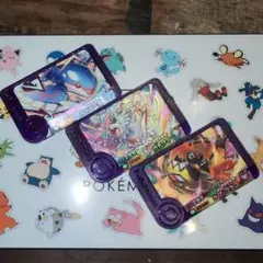 ポケモンフレンダ タッグバトル第２弾 スーパートレジャー３枚セット