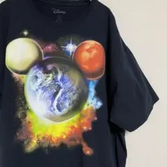 ウォルト ディズニー 00s ミッキー ビッグTシャツ 海外企画