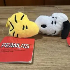 スヌーピー　フェイスプチポーチ　2個セット