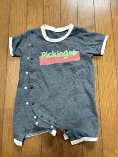 値下げ中　BREEZE グレー ロンパース サイズ70