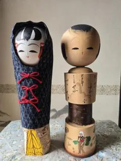 伝統工芸　昭和レトロ　こけし　大小　25体 昭和レトロ 小芥子 こけし 14体セット まとめ売り 置物 オブジェ 昭和