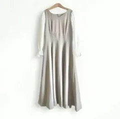 【定価1.6万 洗える】プロポーションボディドレッシング ドッキングワンピース