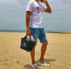 西海岸系⭐︎LUSSO SURF ミニトートバッグ　ブラック　送料込み