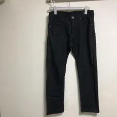 メンズカジュアルパンツ●ストレッチ有り●ダークグレー●W79