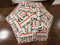 ご*♪様 HUNTER 折りたたみ傘 ロゴデザインのサムネイル