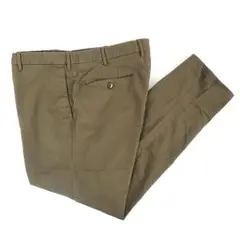 PT TORINO チノパンツ 54 XL カーキ ストレッチ スリムフィット