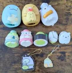 すみっコぐらし カプセルトイ ガチャ ハッピーセット キーホルダー