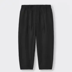 GU バルーンアンクルパンツ Mサイズ ブラック ワイドパンツ イージーパンツ