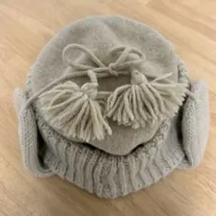 OVERRIDE 耳あて付き帽子