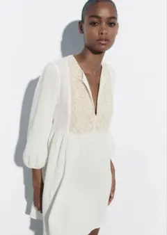 ZARA ザラ　コットンワンピース　XS