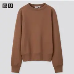 スウェットクルーネックシャツ　ユニクロユー
