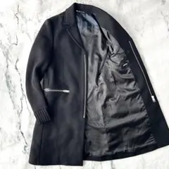 レザー チェスターコート