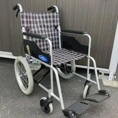 日進医療器 アルミ介助式車椅子 NC-1CB 折り畳み可能 自走式☆ - メルカリ