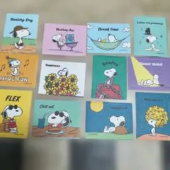 スヌーピーステッカー 全12柄 日本未発売 ジョークール アフロ