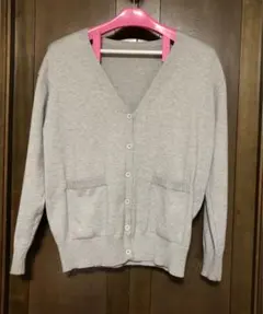 SHEIN　スクールカーディガン　学生　グレー　ROMWE