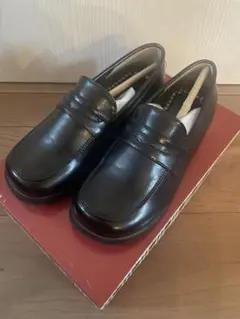 フォーマルシューズ　￼ローファー　黒　19.5〜20cm￼