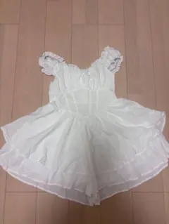 dium. Flower embroidery one piece - メルカリ