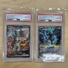 【PSA10】　ゼクロムex　レシラムex　SAR　連番セット