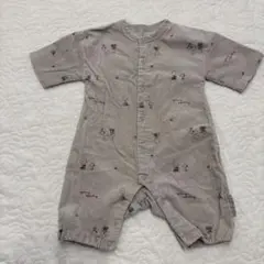 スヌーピー　ロンパース 60-70 コーデュロイ