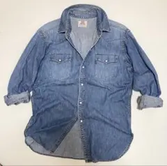 90s Levis リーバイス 長袖 デニム ウエスタンシャツ
