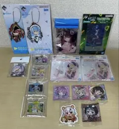 ホロライブ　グッズ　チャーム　アクリルキーホルダー　シールなど　16点