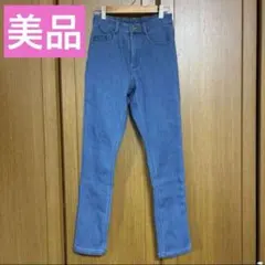 イーザッカマニアストアーズ☆裏起毛あったかスキニーデニム⭐︎Sサイズ