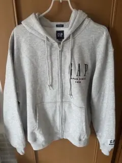 GAP 30周年記念パーカー　XSサイズ　グレー