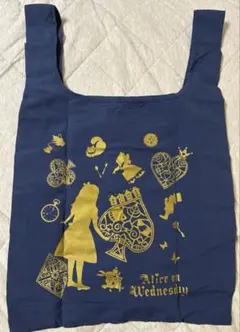 Alice on Wednesday エコバッグ ネイビー