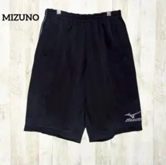 ミズノ ジャージハーフパンツ M ブラック 黒 スポーツウェア 短パン 速乾