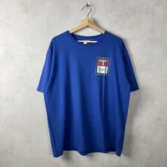 90s USA製 ヴィンテージ Tシャツ トミージーンズ 青 Lサイズ ロゴ