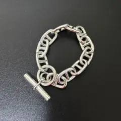 【s925刻印】シェーヌダンクル ブレスレット メンズ 11コマ