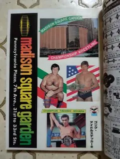 月刊ゴング 1982年 2月号 シール ボブ・バックランド