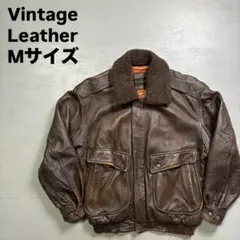 ヴィンテージ レザージャケット ダークブラウン　牛革　短丈 ZARA リアルレザージャケット（牛革） ダークブラウン